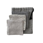 hand-sewn reusable make-up remover wipes